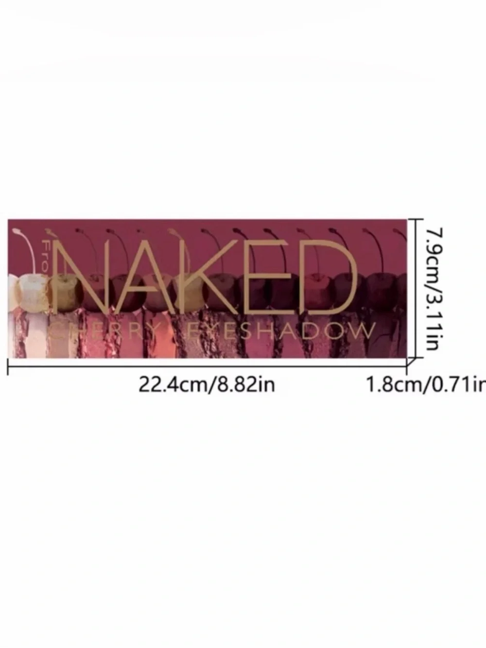 Kohl's Naked Cherry Eyeshadow Palette – Pink, Plum & Rose Tones